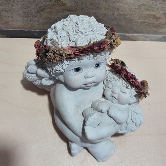 Vintage Dreamsicles Hushaby Baby DC303 Cherub Angel Mexico Kristin 1995 - Picture 3 of 10